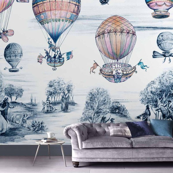 Graham & Brown | Balloon Race Bespoke Mural