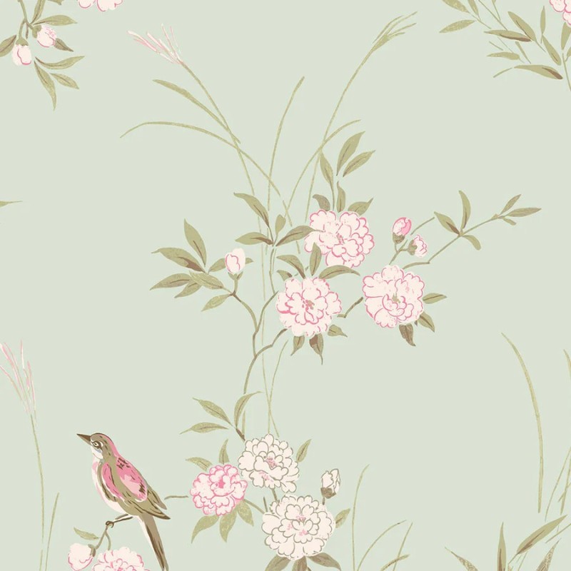 Graham & Brown | Bird Chinoiserie Wallpaper
