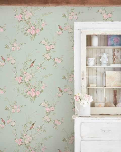 Graham & Brown | Bird Chinoiserie Wallpaper
