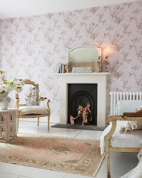 Graham & Brown | Bird Chinoiserie Wallpaper