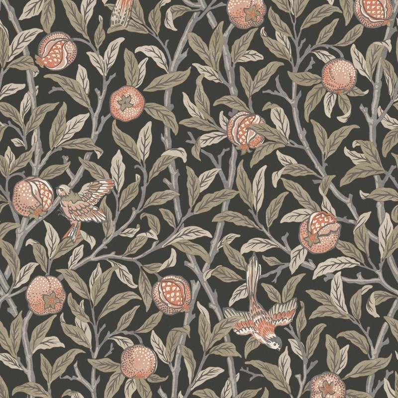 Graham & Brown | Bird & Pomegranate Wallpaper