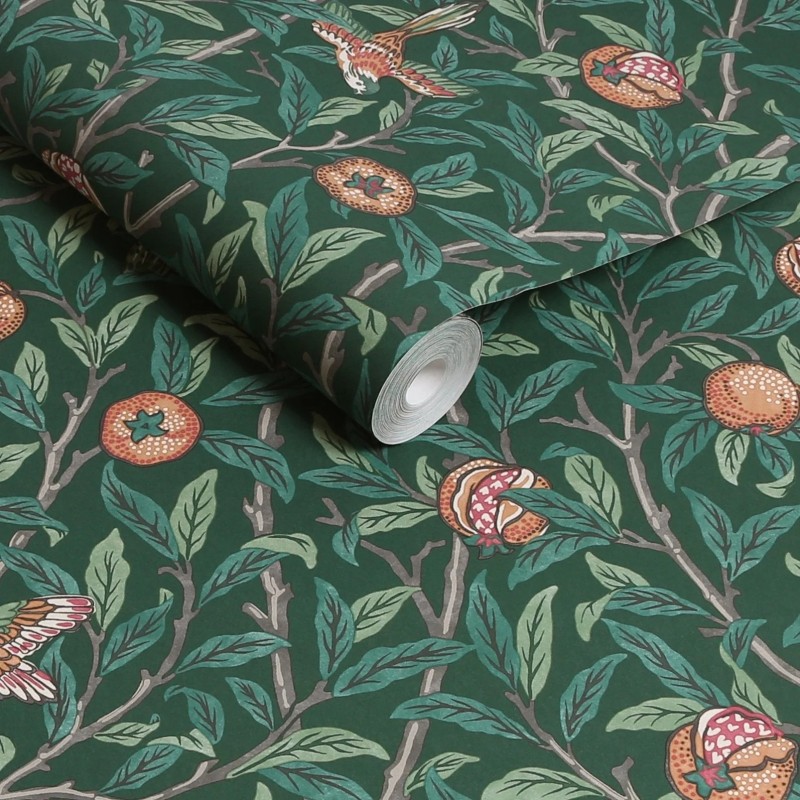 Graham & Brown | Bird & Pomegranate Wallpaper
