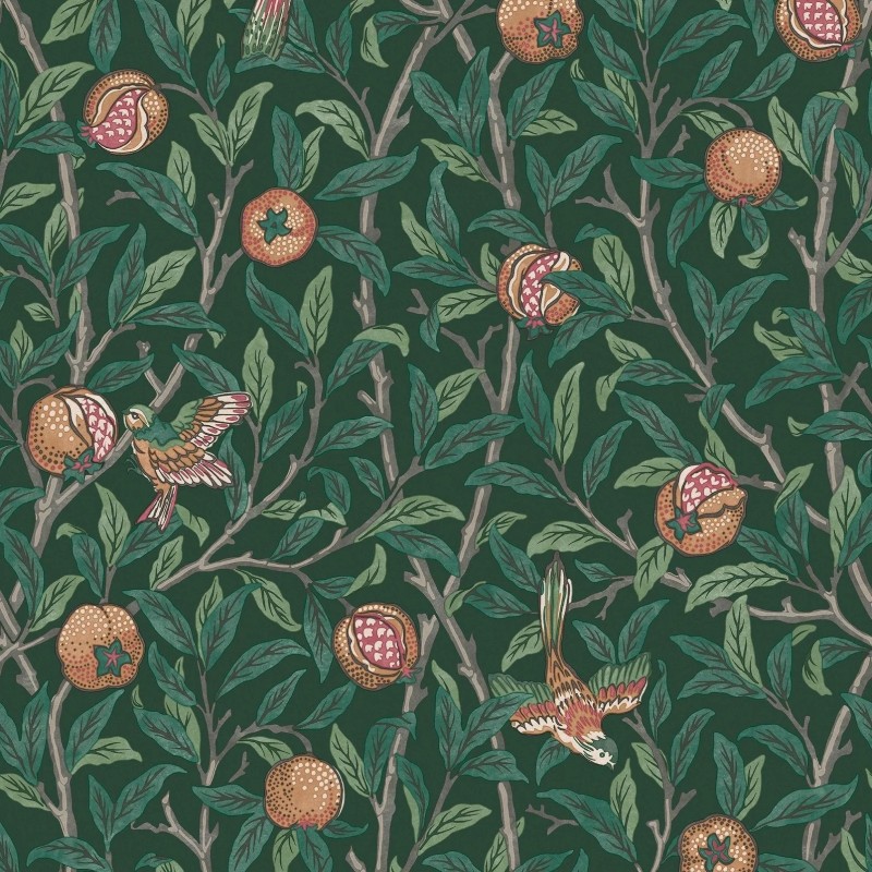 Graham & Brown | Bird & Pomegranate Wallpaper