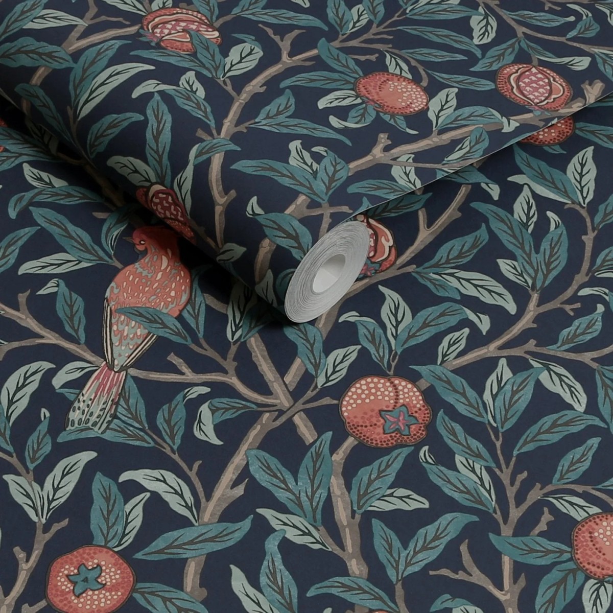 Graham & Brown | Bird & Pomegranate Wallpaper