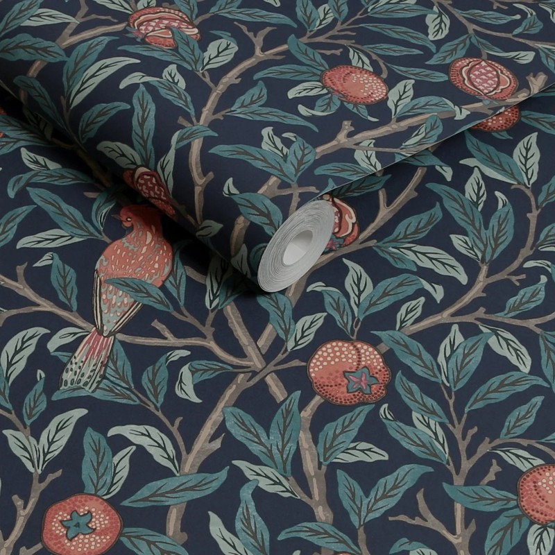 Graham & Brown | Bird & Pomegranate Wallpaper