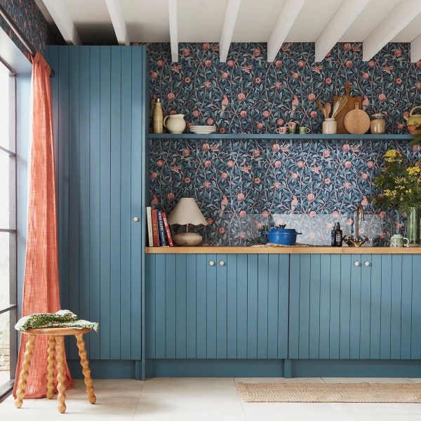 Graham & Brown | Bird & Pomegranate Wallpaper