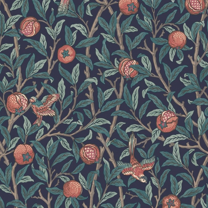 Graham & Brown | Bird & Pomegranate Wallpaper
