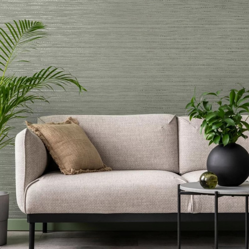 Graham & Brown | Chunky Horizontal Weave Wallpaper