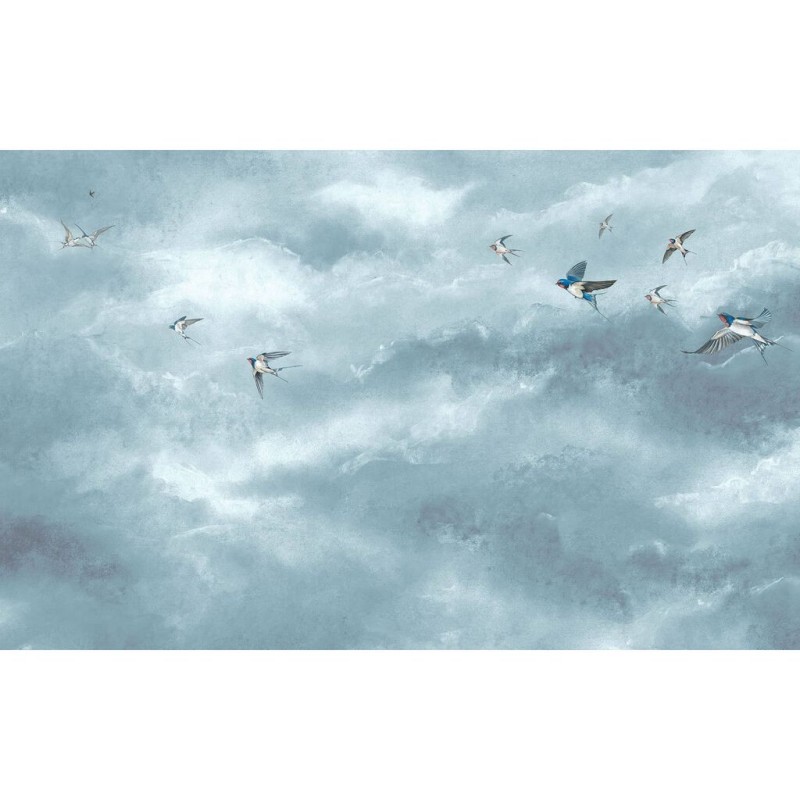 Graham & Brown | Flight of Swallows Bespoke Mural