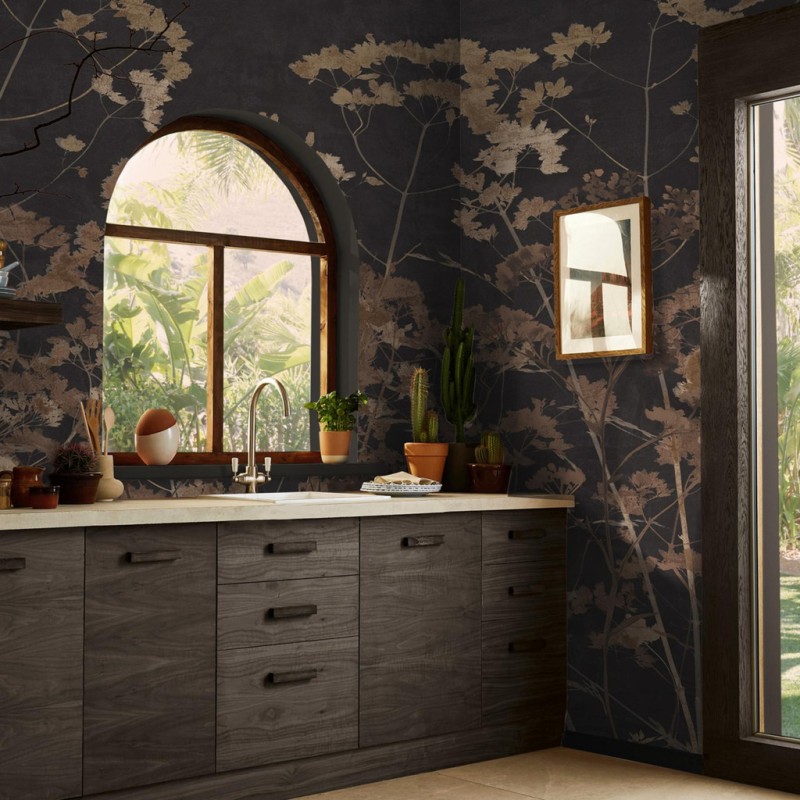 Graham & Brown | Flower Press Bespoke Mural