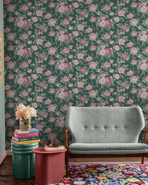 Graham & Brown | Garden Rose Wallpaper
