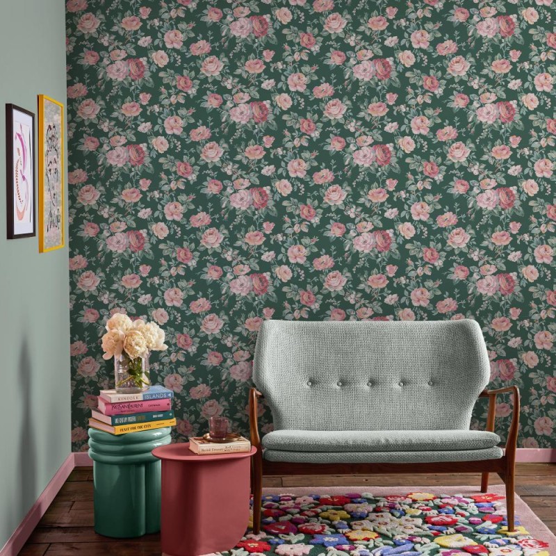 Graham & Brown | Garden Rose Wallpaper