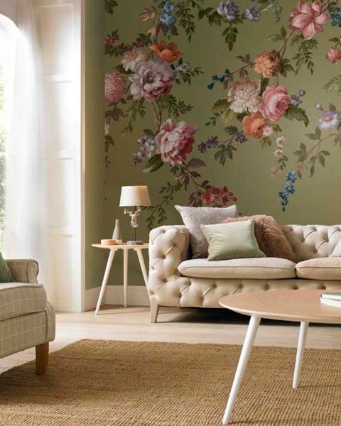 Graham & Brown | Hague Fleurs Bespoke Mural I