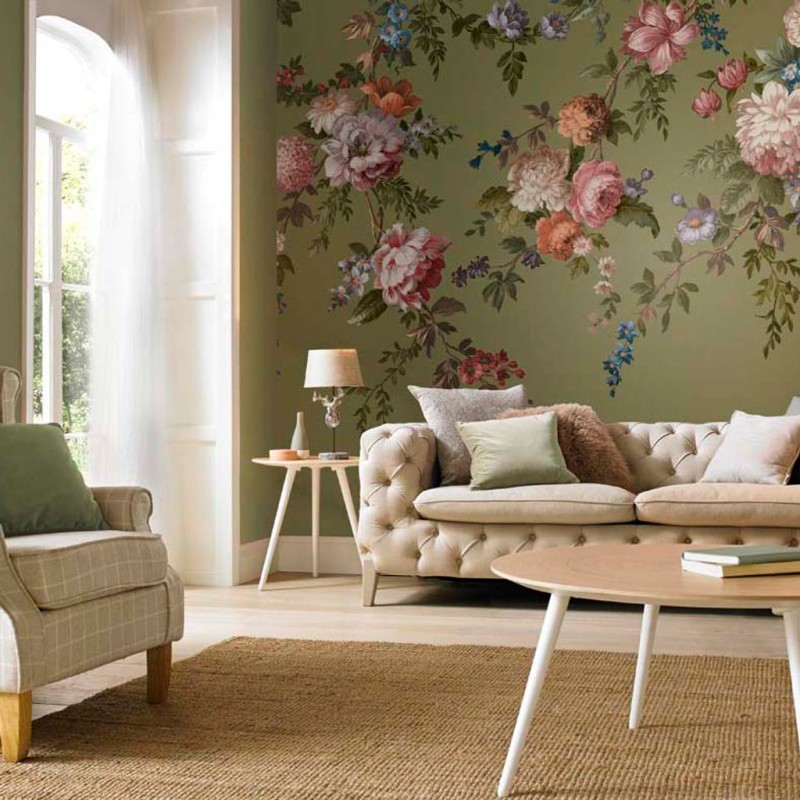 Graham & Brown | Hague Fleurs Bespoke Mural