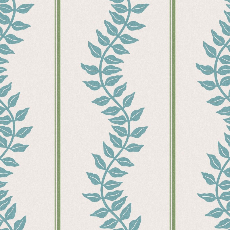 Graham & Brown | Laurel Leaf Stripe Wallpaper 