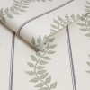 Graham & Brown | Laurel Leaf Stripe Wallpaper 