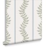 Graham & Brown | Laurel Leaf Stripe Wallpaper 