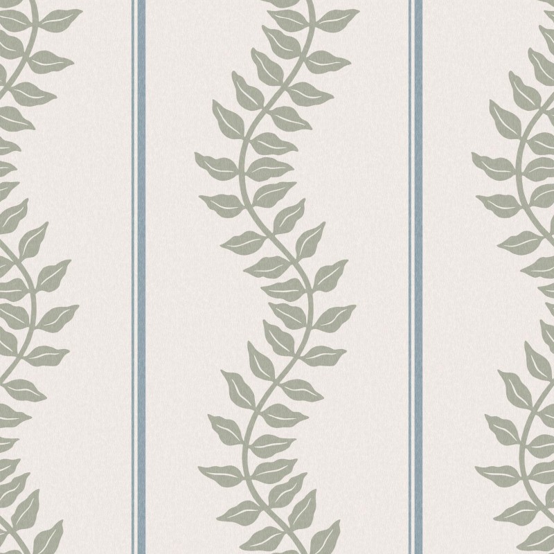 Graham & Brown | Laurel Leaf Stripe Wallpaper 