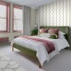 Graham & Brown | Laurel Leaf Stripe Wallpaper 