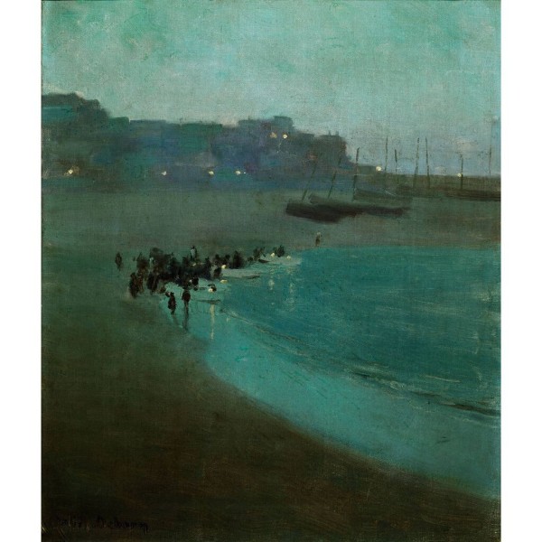 Graham & Brown | Osborn Beach at Dusk Bespoke Mural