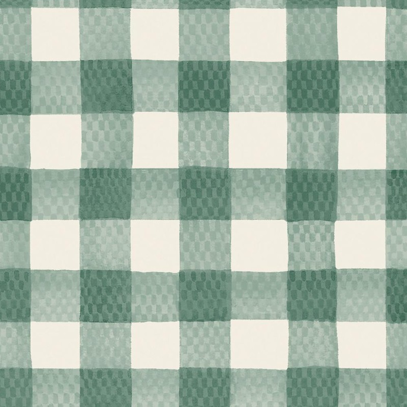 Graham & Brown | Painted Gingham Wallpaper