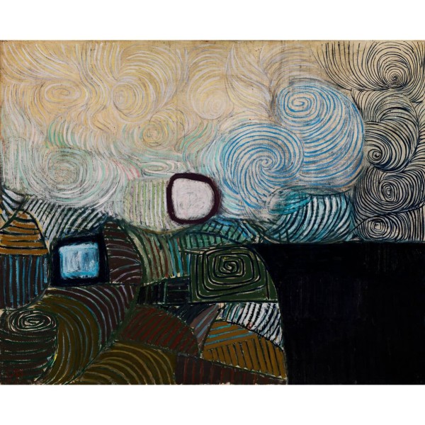 Graham & Brown | Pasmore Spiral Motif Bespoke Mural