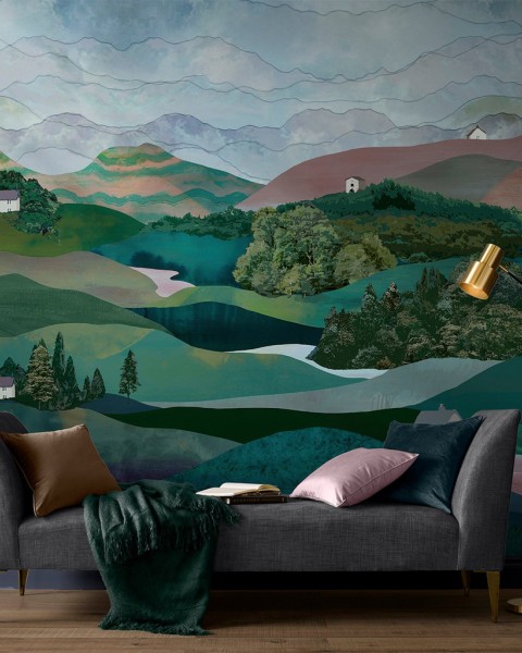 Graham & Brown | Ribble Valley Bespoke Mural | 129802