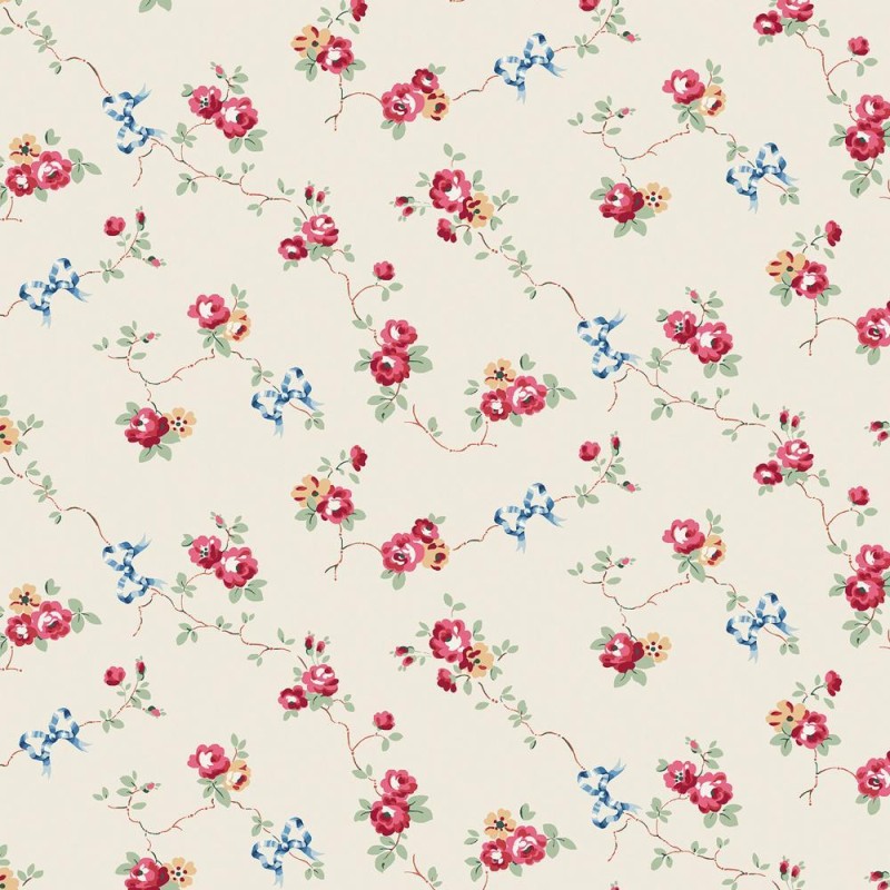 Graham & Brown | Rose & Bows Wallpaper