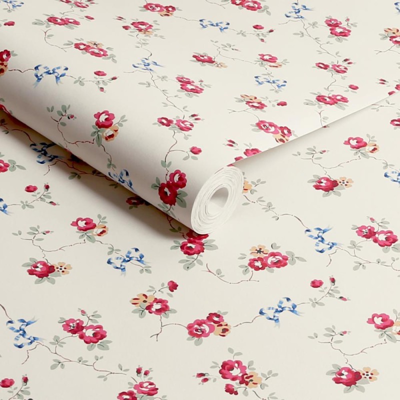 Graham & Brown | Rose & Bows Wallpaper