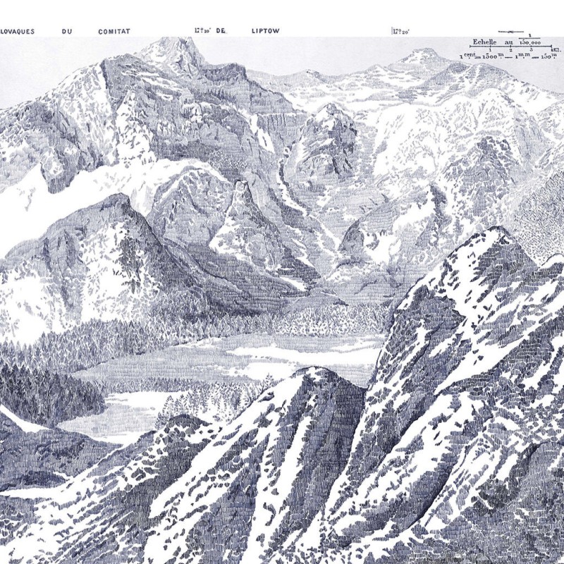 Graham & Brown | Sketch Mountain Bespoke Mural 