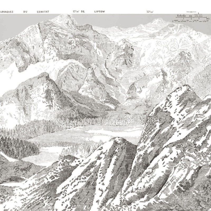 Graham & Brown | Sketch Mountain Bespoke Mural 