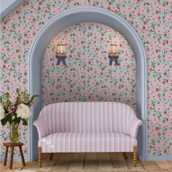 Graham & Brown | Strawberry Wallpaper