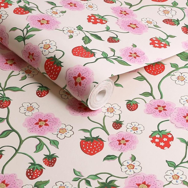 Graham & Brown | Strawberry Wallpaper