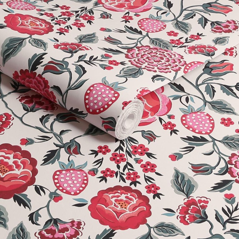 Graham & Brown | Strawberry Garden Wallpaper
