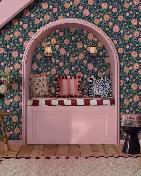 Graham & Brown | Strawberry Garden Wallpaper