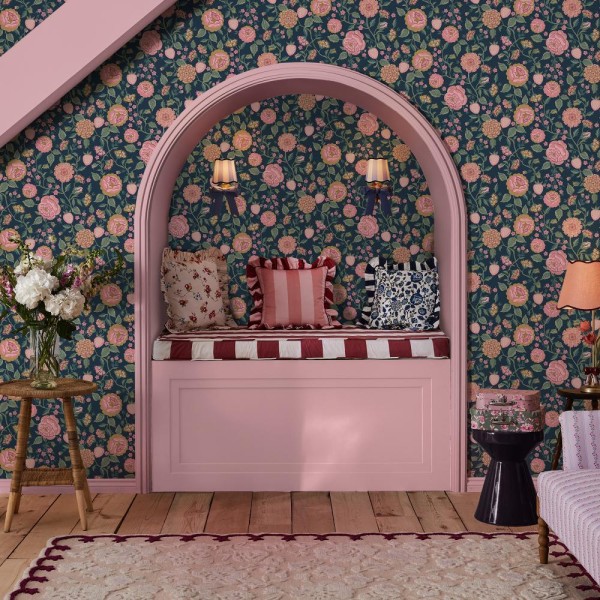 Graham & Brown | Strawberry Garden Wallpaper
