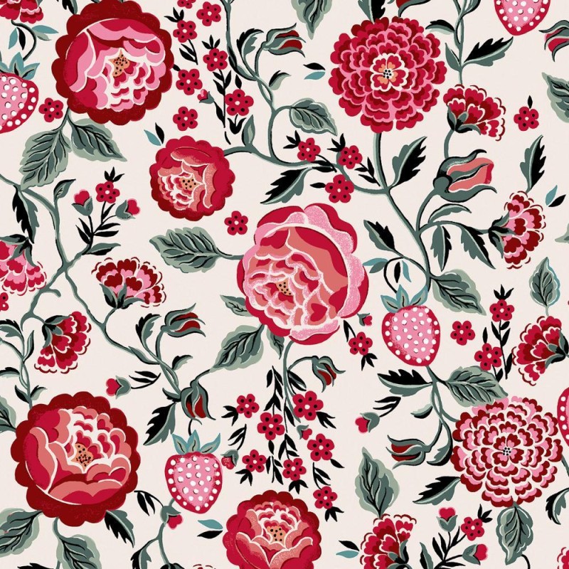 Graham & Brown | Strawberry Garden Wallpaper