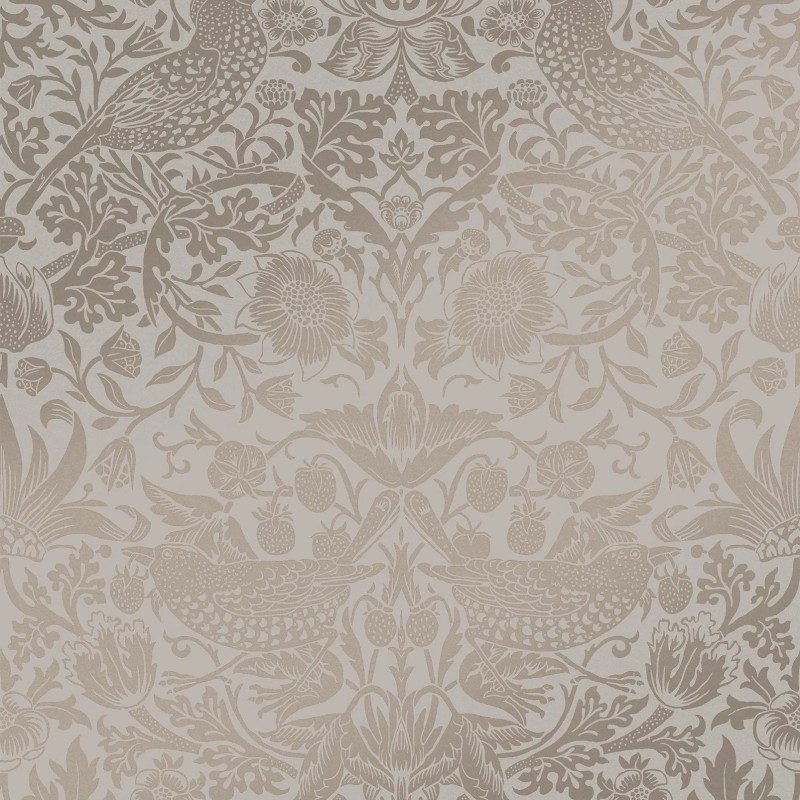 Graham & Brown | Strawberry Thief Fibrous Wallpaper