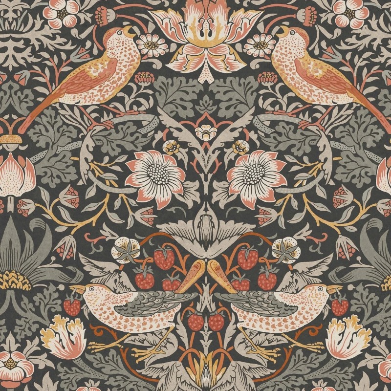 Graham & Brown | Strawberry Thief Wallpaper