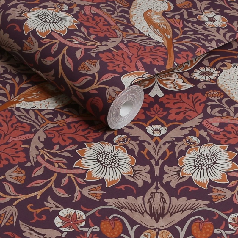 Graham & Brown | Strawberry Thief Wallpaper