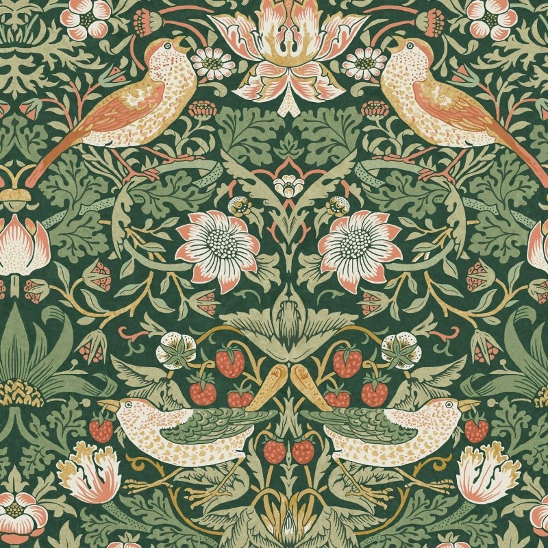 Graham & Brown | Strawberry Thief Wallpaper