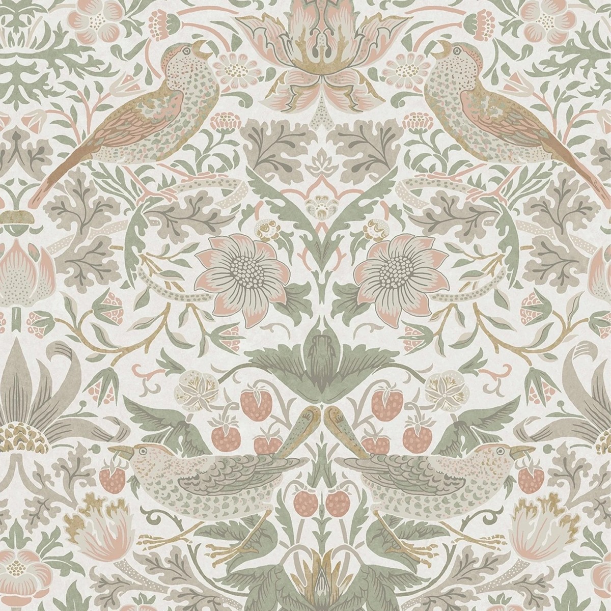 Graham & Brown | Strawberry Thief Wallpaper
