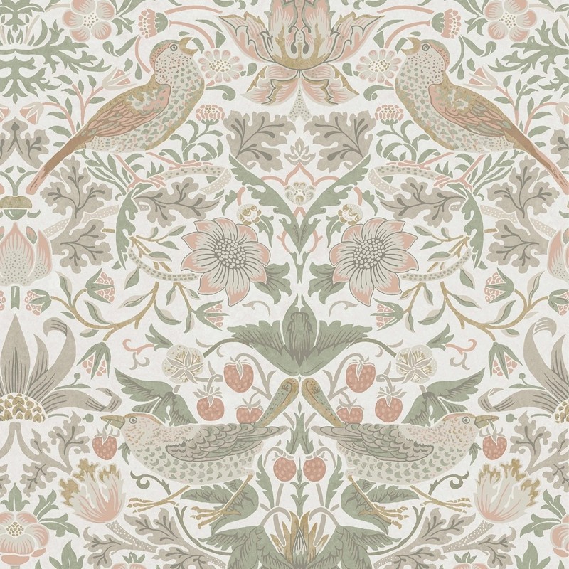 Graham & Brown | Strawberry Thief Wallpaper