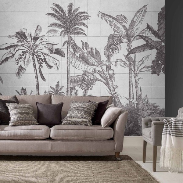 Graham & Brown | Tiled Jungle Bespoke Mural
