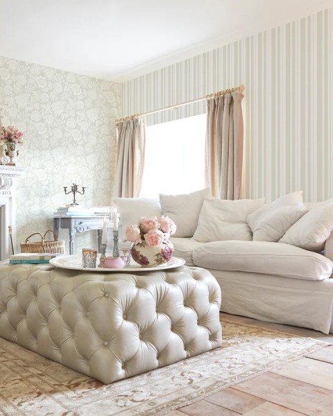 Graham & Brown | Watercolour Stripe Wallpaper