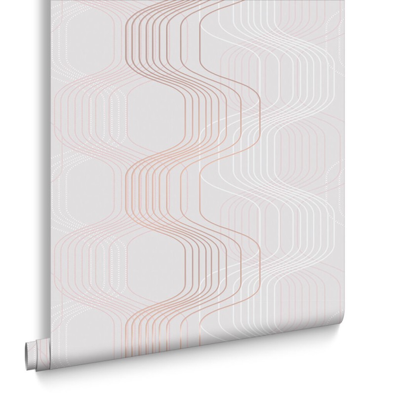 Graham & Brown | Revival Grey & Rose Gold