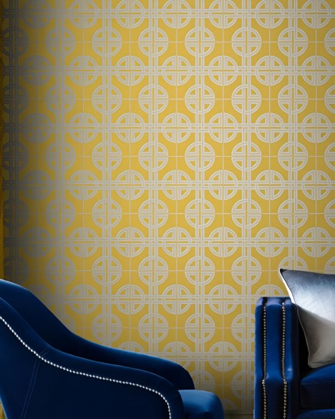 Graham & Brown | Asian Lattice Wallpaper