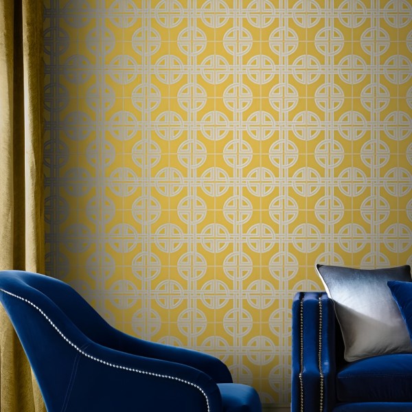 Graham & Brown | Asian Lattice Wallpaper