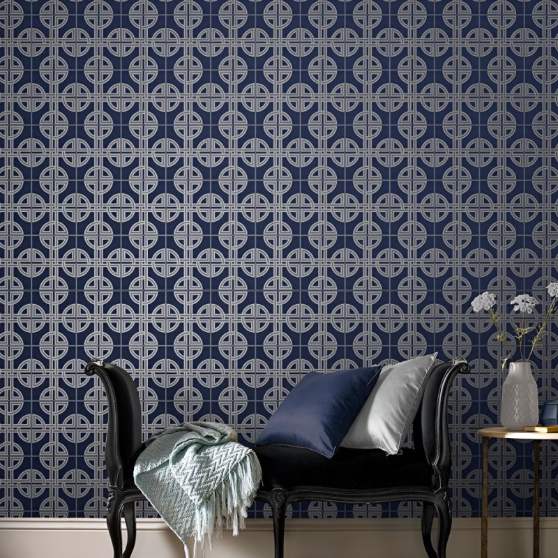 Graham & Brown | Asian Lattice Wallpaper