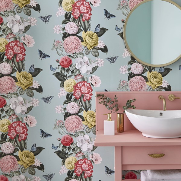 Graham & Brown | Bloomsbury Neo Mint Wallpaper | 107747